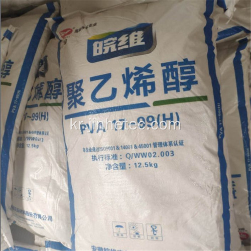 Vinylon 원사를위한 Wanwei 폴리 비닐 알코올 PVA 1788